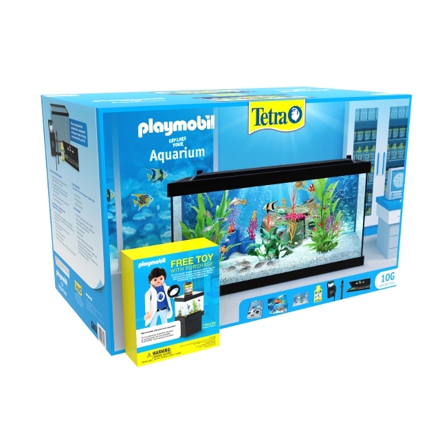 Tetra PLAYMOBIL Explore Your Aquarium 10 Gallon Kit Tetra